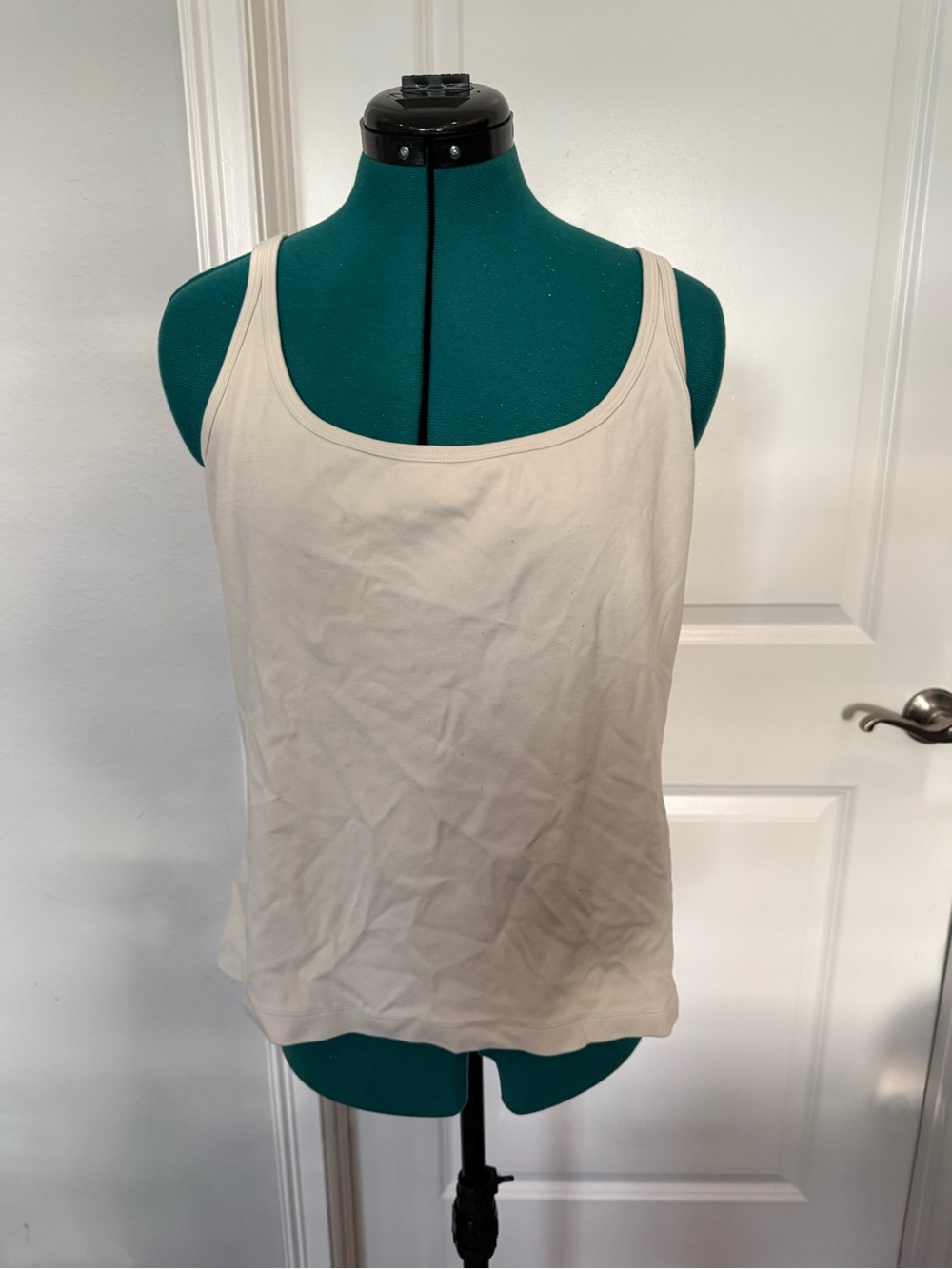 lululemon Cream Scoop Tank Top